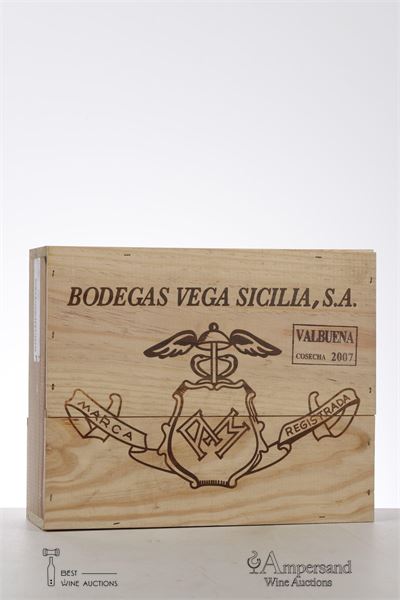 VEGA SICILIA VALBUENA 5 2007 - Vega Sicilia - 3 Bottles - Owc 3