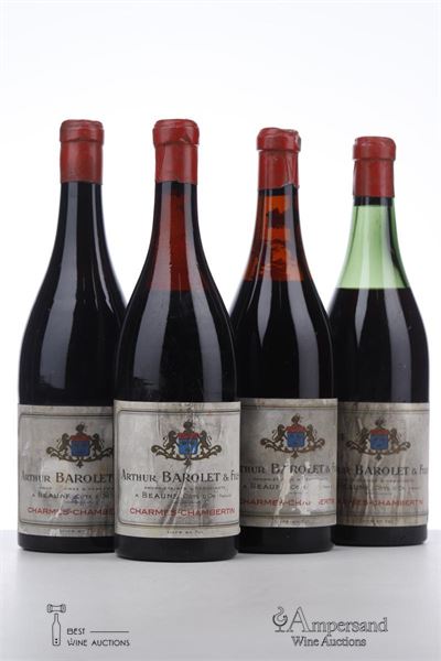 CHARMES CHAMBERTIN 1964 - Arthur Barolet - 4 Bottles