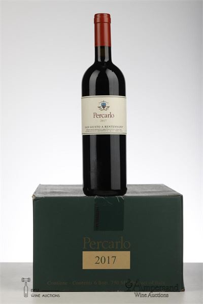 PERCARLO 2017 - San Giusto a Rentennano - 6 Bottles - Owc 6