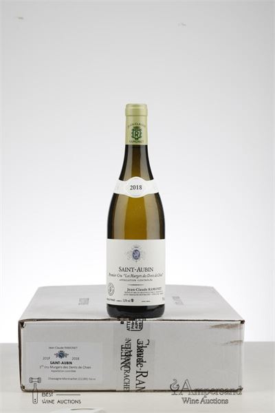 SAINT AUBIN LES MURGERS DES DENTS DE CHIEN 2018 - Ramonet - 6 Bottles - Oc 6