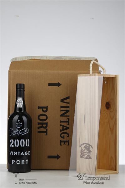 REAL VINICOLA VINTAGE PORT 2000 - Real Vinicola - 6 Bottles - Owc 1