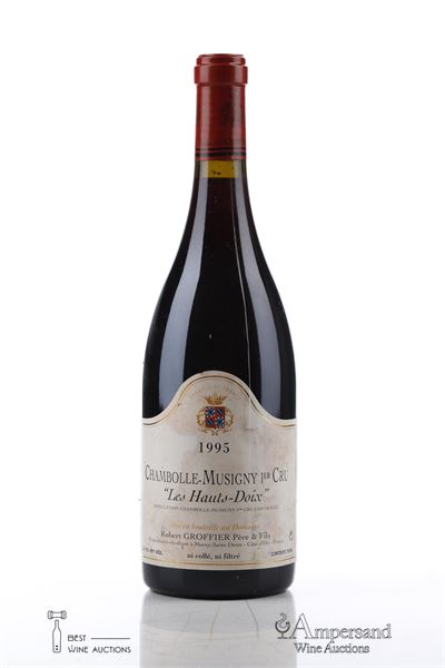 CHAMBOLLE MUSIGNY LES HAUTS DOIX 1995 - Robert Groffier - 1 Bottle