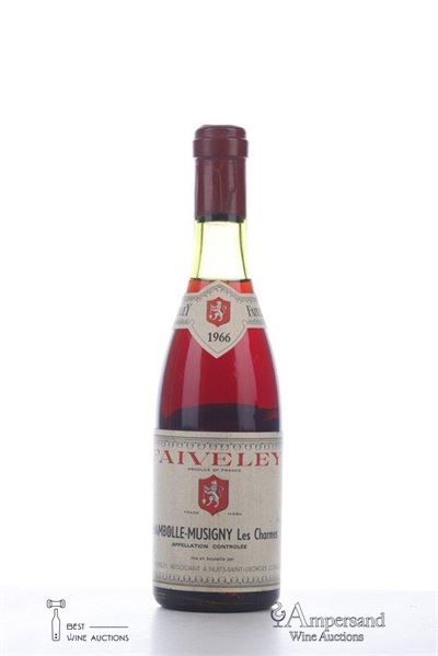 CHAMBOLLE MUSIGNY LES CHARMES 1966 - Faiveley - 1 Half Bottle