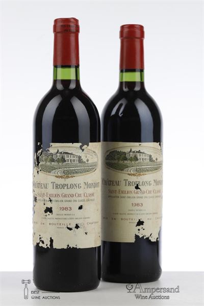 TROPLONG MONDOT 1983 - Mc - 2 Bottles