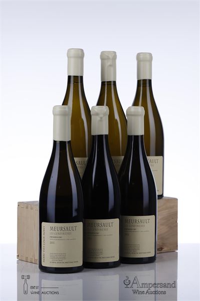 MEURSAULT LES GENEVRIERES 2011 - Pierre Yves Colin Morey - 6 Bottles - Oc 6