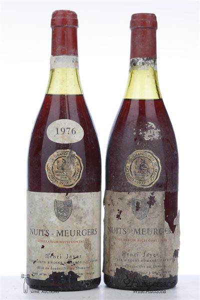 NUITS ST GEORGES LES MEURGERS 1976 - Henri Jayer - 2 Bottles