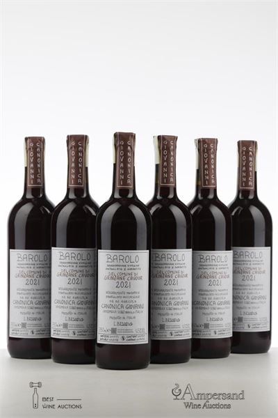 BAROLO DEL COMUNE DI GRINZANE CAVOUR 2021 - Canonica - 6 Bottles