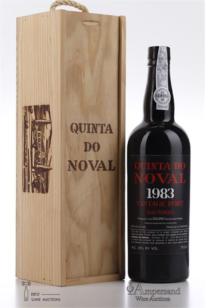 QUINTA DO NOVAL NACIONAL VINTAGE PORT 1983 - Quinta do Noval - 1 Bottle - Owc 1