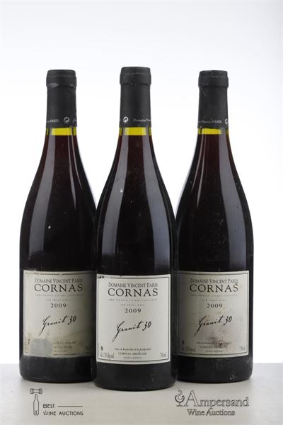 CORNAS GRANIT 30 2009 - Vincent Paris - 3 Bottles