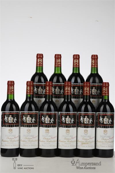 MOUTON ROTHSCHILD 1994 - Mc - 10 Bottles - Owc 12