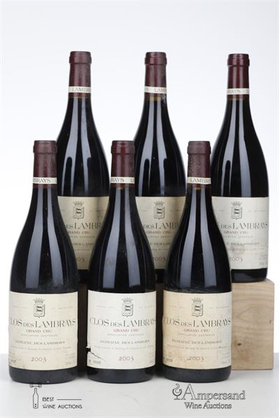 CLOS DE LAMBRAYS 2003 - Domaine des Lambrays - 6 Bottles - Owc 6