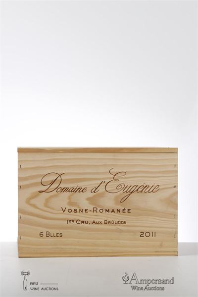 VOSNE ROMANEE AUX BRULEES 2011 - Domaine d'Eugenie - 6 Bottles - Owc 6
