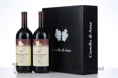 L'APPARITA 1996 - Castello Di Ama - 2 Magnums - Owc 3