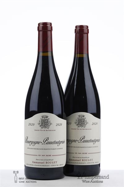 BOURGOGNE PASSETOUTGRAIN 2020 - Emmanuel Rouget - 2 Bottles