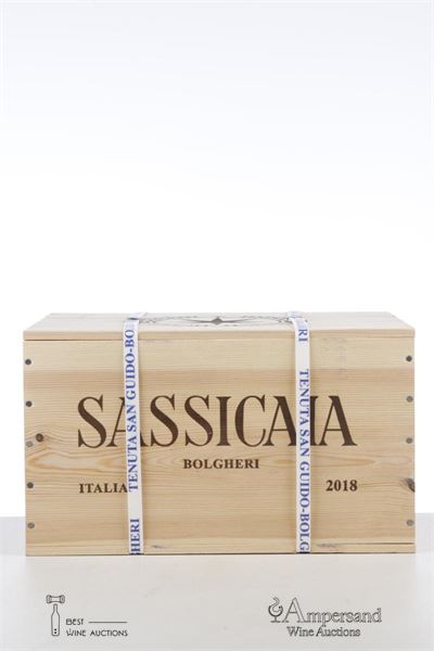 SASSICAIA 2018 - Tenuta San Guido - 6 Bottles - Owc 6