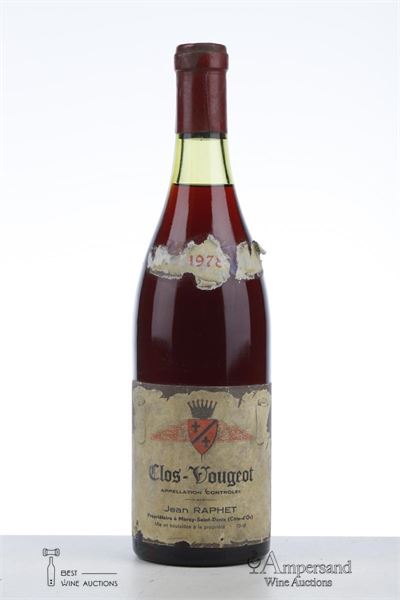 CLOS VOUGEOT 1978 - Jean Raphet - 1 bottle