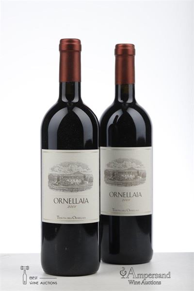 ORNELLAIA 2001 - Tenuta dell Ornellaia - 2 Bottles