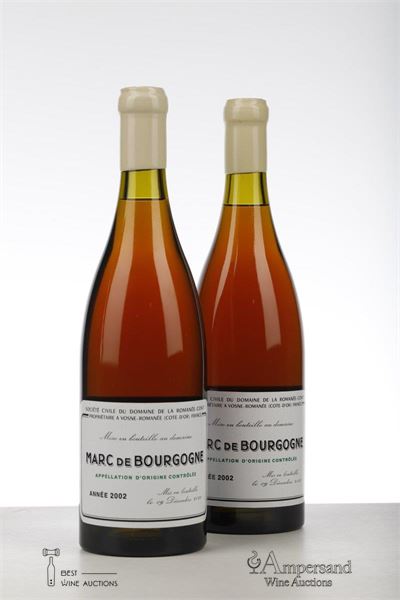 MARC DE BOURGOGNE 2002 - Domaine de la Romanee Conti - 2 Bottles
