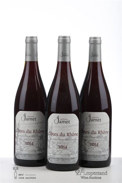 COTES DU RHONE 2014 - Jamet - 3 Bottles