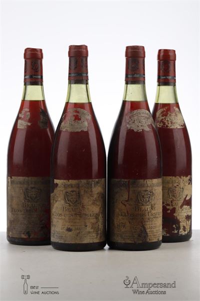 BEAUNE CLOS DES URSULES 1979 - Louis Jadot - 4 Bottles