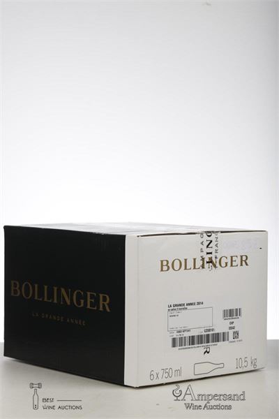 BOLLINGER LA GRANDE ANNEE 2014 - Bollinger - 6 Bottles - Oc 6