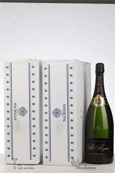 POL ROGER VINTAGE BRUT 2013 - Pol Roger - 6 Magnums - Oc 1