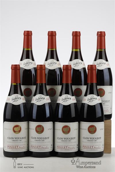 CLOS VOUGEOT 2006 - Poulet - 8 Bottles