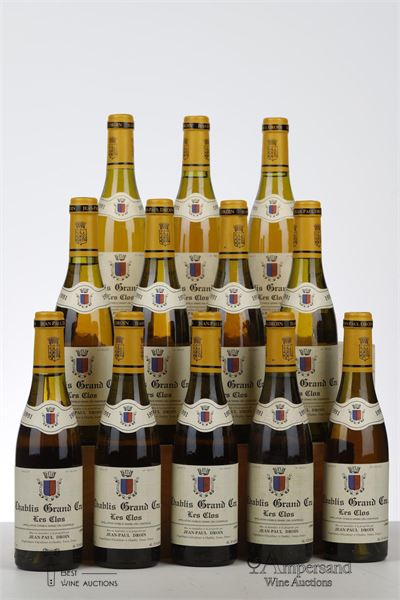 CHABLIS LES CLOS 1991 - Jean Paul Droin - 12 Half Bottles