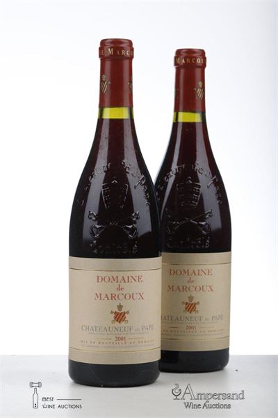 CHATEAUNEUF DU PAPE MARCOUX 2001 - Domaine de Marcoux - 2 Bottles
