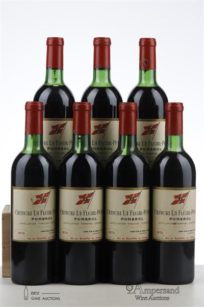 LA FLEUR PETRUS 1972 - Mc - 7 Bottles