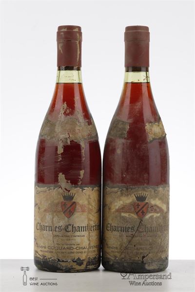 CHARMES CHAMBERTIN 1983 - Andre Coquard Chauvenet - 2 Bottles