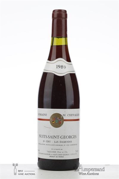 NUITS ST GEORGES LES DAMODES 1989 - M.Chevallier - 1 Bottle