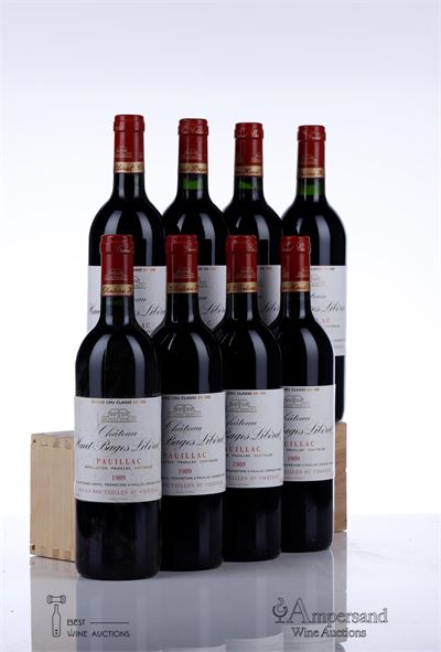 HAUT BAGES LIBERAL 1989 - 8 Bottles