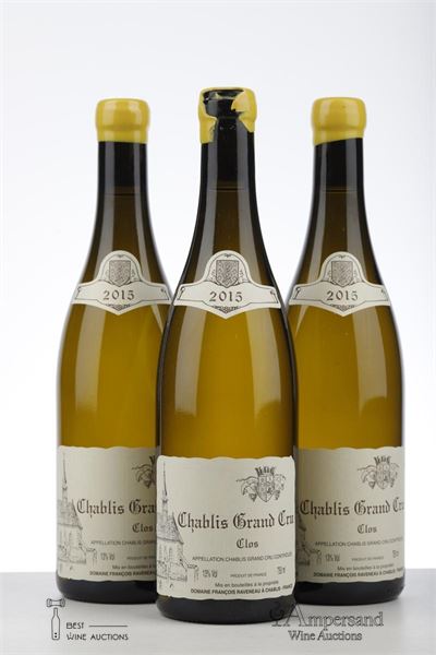 CHABLIS CLOS 2015 - Raveneau - 3 Bottles