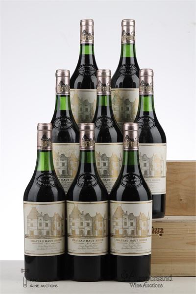 HAUT BRION 1974 - Mc - 8 Bottles - Owc 12