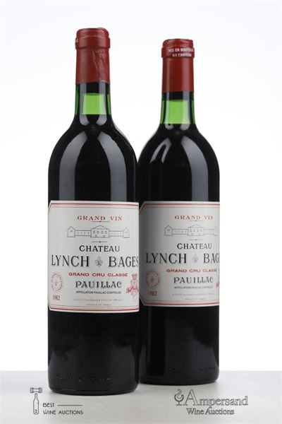 LYNCH BAGES 1982 - Mc - 2 Bottles