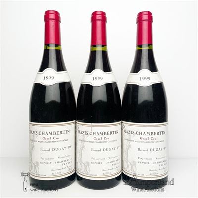 MAZIS CHAMBERTIN 1999 - Dugat Py - 3 Bottles
