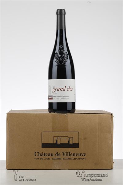 SAUMUR CHAMPIGNY LE GRAND CLOS 2016 - Chateau de Villeneuve - 6 Bottles - Oc 6