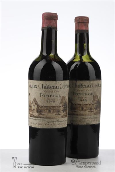 VIEUX CHATEAU CERTAN 1948 - Mc - 2 Bottles