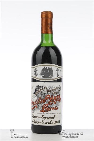 CASTILLO YGAY RESERVA ESPECIAL 1968 - Marques de Murrieta - 1 Bottle