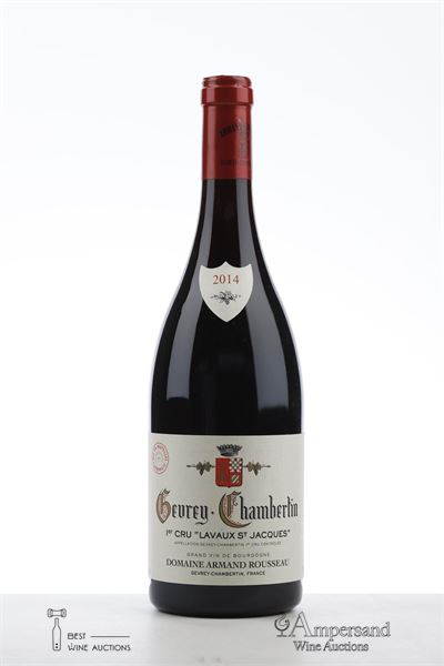GEVREY CHAMBERTIN LAVAUX ST JACQUES 2014 - Armand Rousseau - 1 Bottle