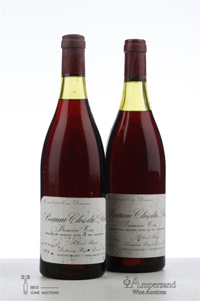 BEAUNE CLOS DU ROI 1976 - Rapet - 2 Bottles