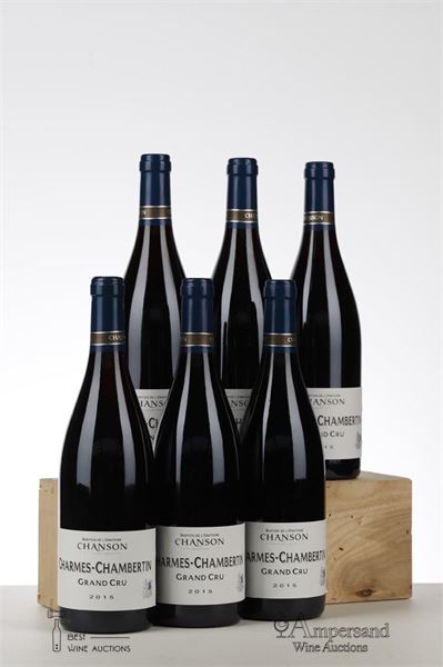 CHARMES CHAMBERTIN 2015 - Chanson - 6 Bottles - Owc 6