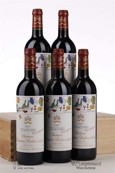 MOUTON ROTHSCHILD 1997 - Mc - 5 Bottles