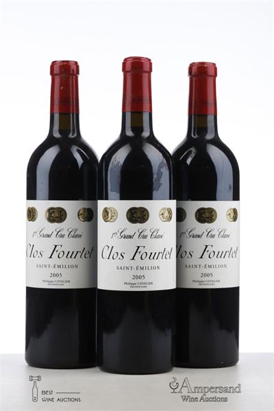 CLOS FOURTET 2005 - Mc - 3 Bottles