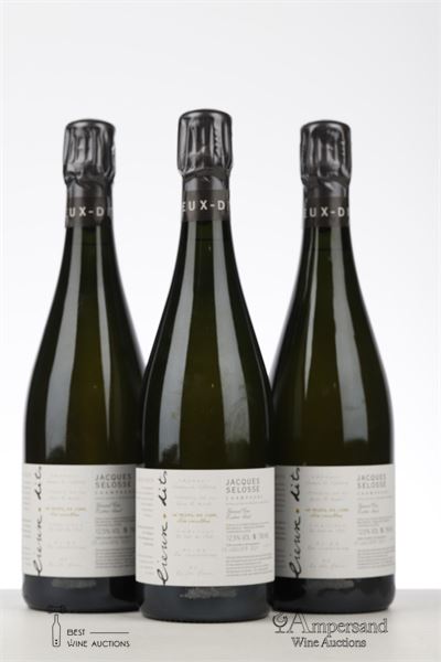JACQUES SELOSSE EXTRA BRUT LES CARELLES NV - Jacques Selosse - Degorge 01/2021 - 3 Bottles