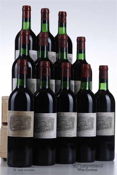 LAFITE ROTHSCHILD 1974 - 12 Bottles - Owc 12