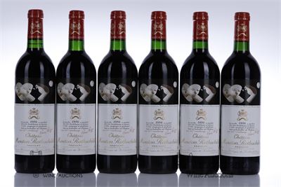 MOUTON ROTHSCHILD 1986 - Mc - 6 Bottles - Owc 12