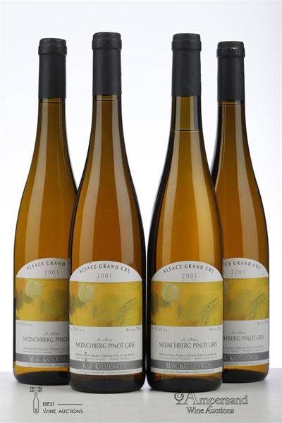 PINOT GRIS MOENCHBERG 2001 - Marc Kreydenweiss - 4 Bottles