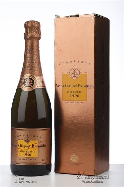 VEUVE CLICQUOT ROSE RESERVE 1996 - Veuve Clicquot - 1 Bottle - Oc1